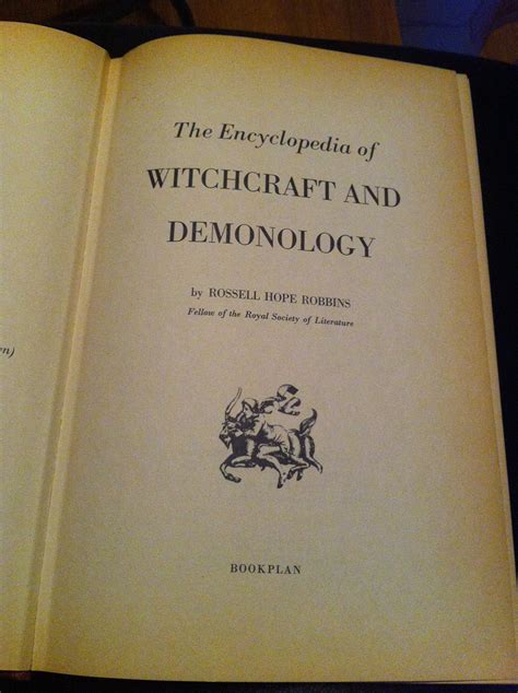 The tome of witchcraft and demonology